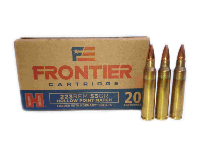 Hornady Frontier  .223 Rem  55gr - 3,56g HP Match